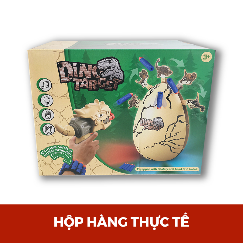 Đồ Chơi Trứng Khủng Long Thiện Xạ Vui Nhộn DINOS PARTY DN3365