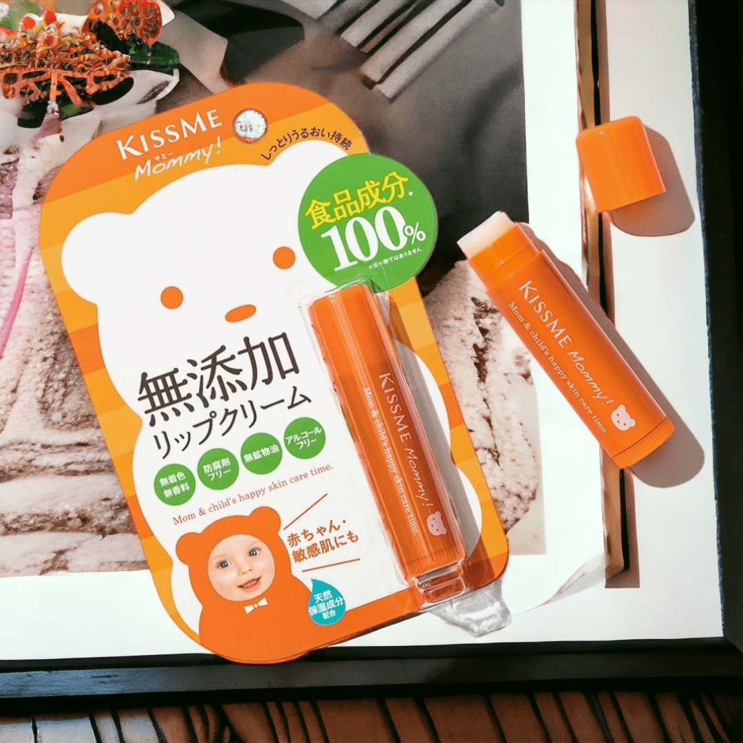 Kem Dưỡng Môi Kissme Mommy Chống Nứt Nẻ Dành Cho Bé Từ 06 Tháng Tuổi Và Da Nhạy Cảm Lip Cream (2.5G)