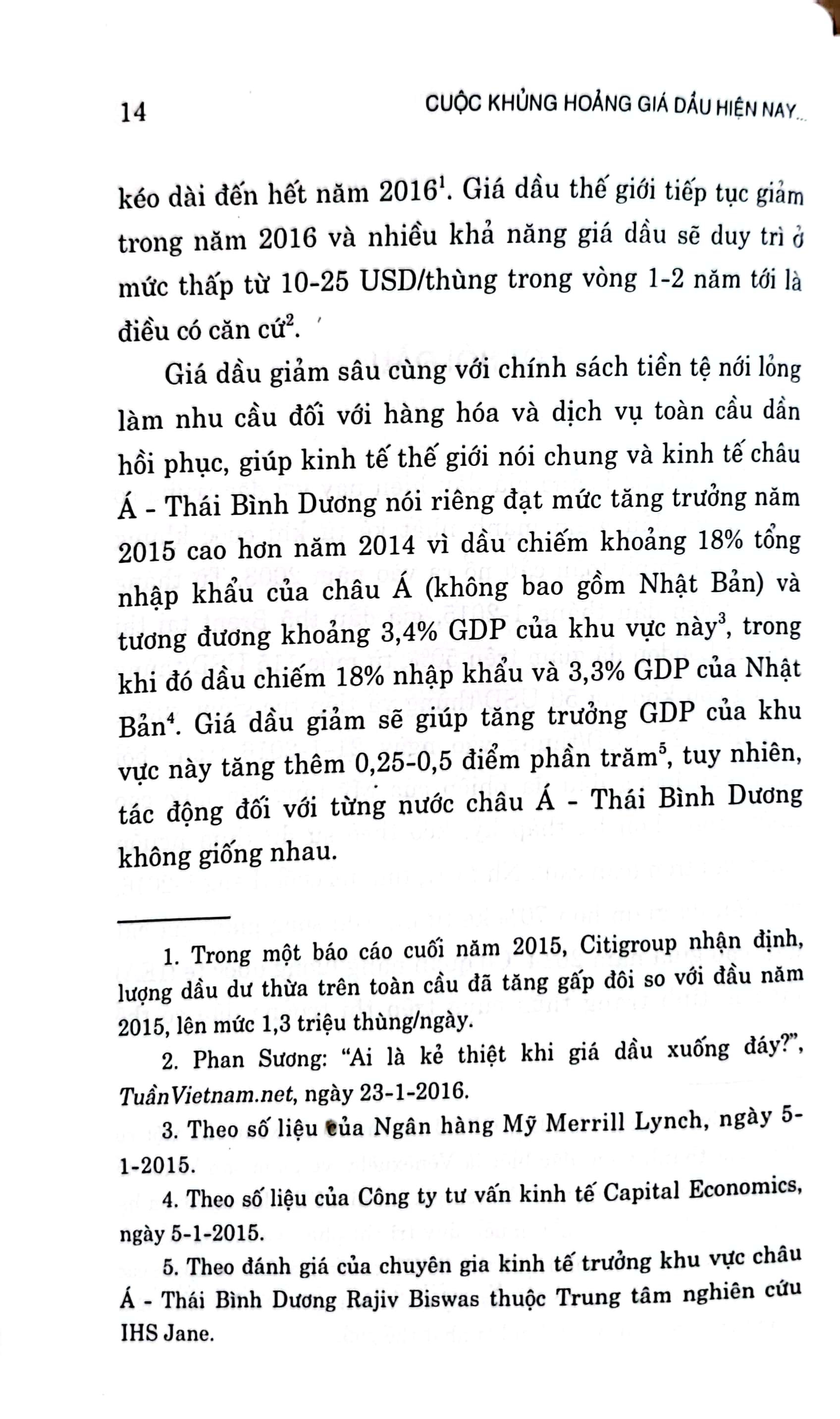 Cuộc khủng hoảng giá dầu hiện nay: Xu hướng, nguyên nhân, tác động và giải pháp