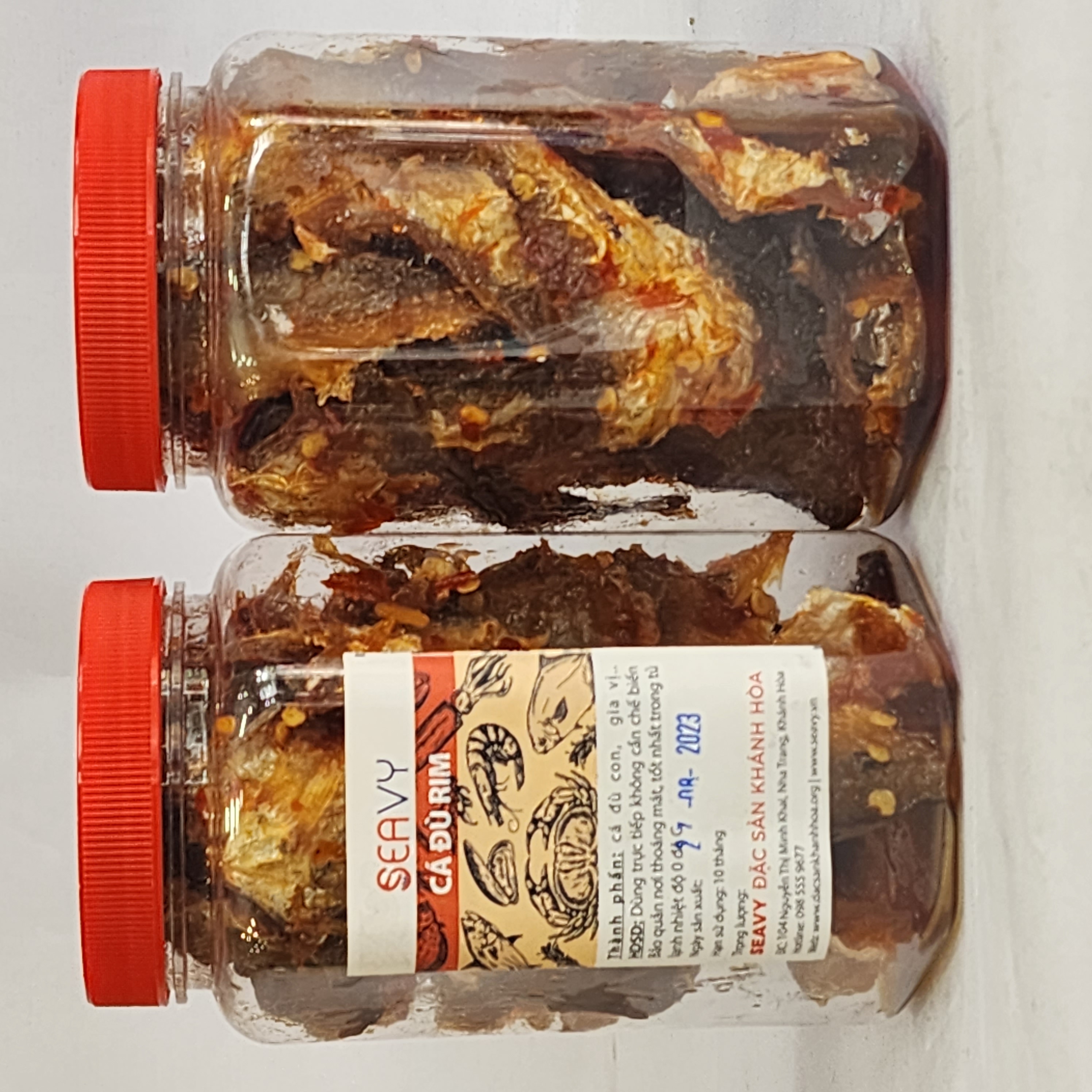 Đặc Sản Nha Trang- Cá Đù Rim Nguyên Con Seavy Hộp 200g ️
