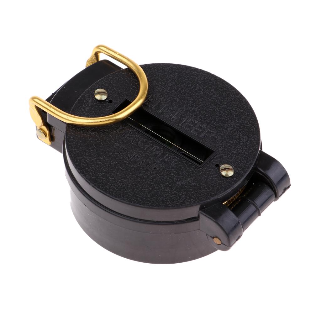 Pocket Compass Foldable Camping Hiking Boating Compass Guide Tool Marine