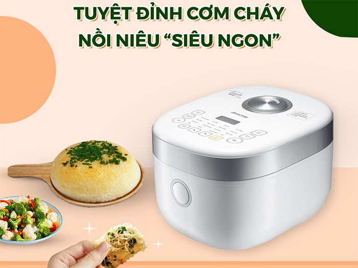 NỒI CƠM ĐIỆN CAO TẦN DREAMER DKA-IRC118 - Hàng chính hãng( Có chức năng tách đường)