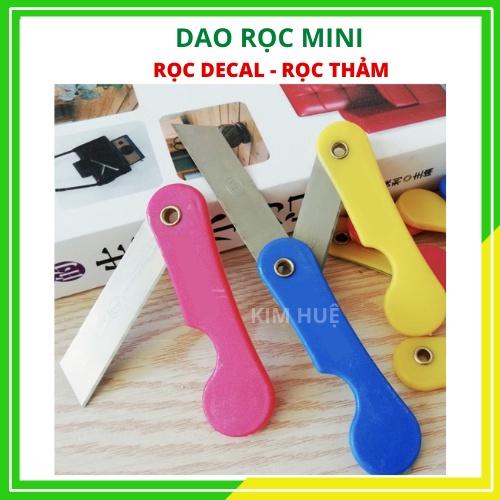 Bộ dụng cụ 3 món hỗ trợ dán decal, giấy dán tường, dán kính, dán phim cách nhiệt (quà tặng)