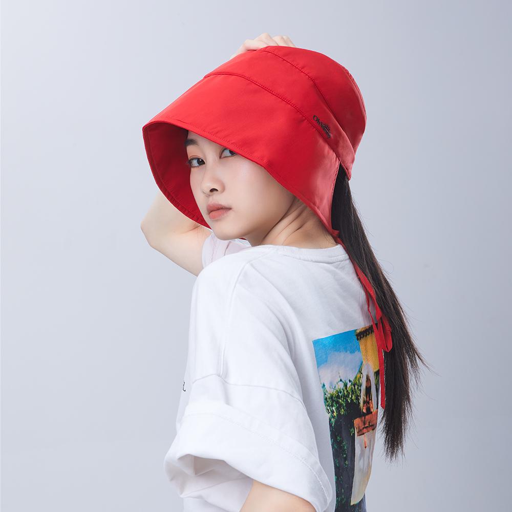 OhSunny Mùa Hè Mới Lớn Vành Xô Nón Với Nơ Kem Chống Nắng Chống Tia UV UPF 50 + Đi Biển Gấp Gọn Có Thể Giặt Mũ Lưỡi Trai phụ Nữ