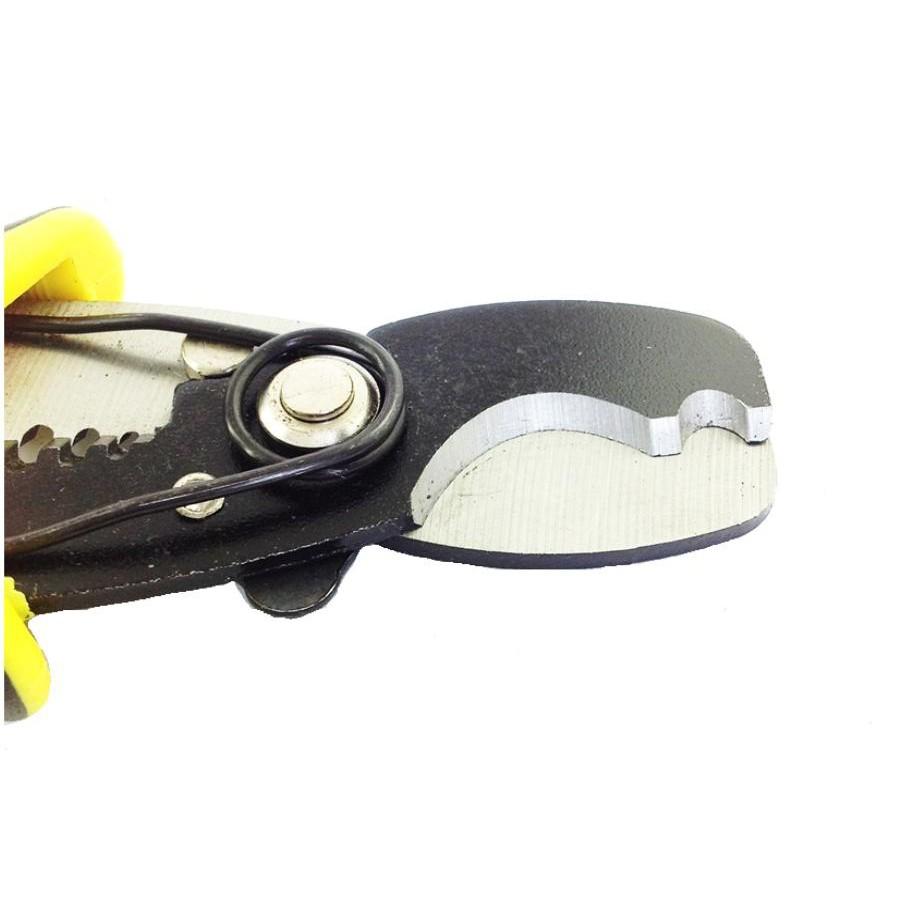 Kìm cắt tiện dụng lột vỏ dây cáp 8 inch thép đặc biệt CR-V- 206097