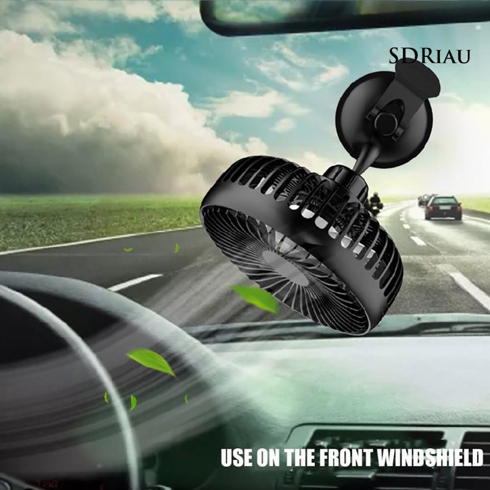 Quạt Usb 12v / 24v Gắn Xe Hơi