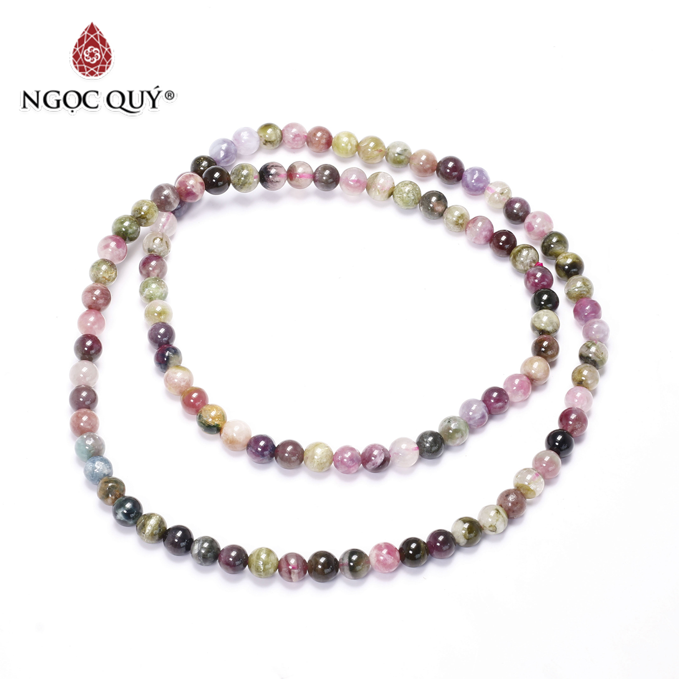 Vòng 3 line đá tourmaline A - Ngọc Quý Gemstones