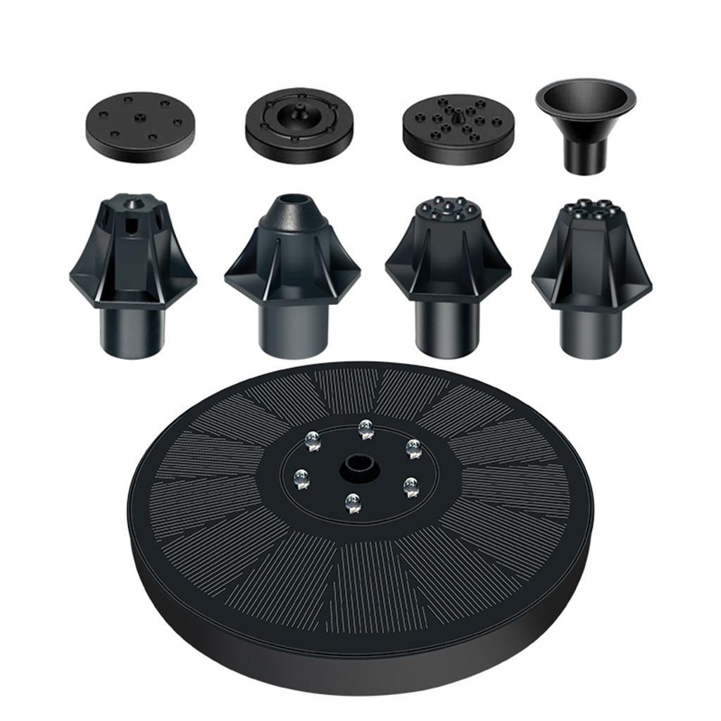 Solar Panel Fountain Water Pump Bird Bath Landscape Fish Tank Decoration