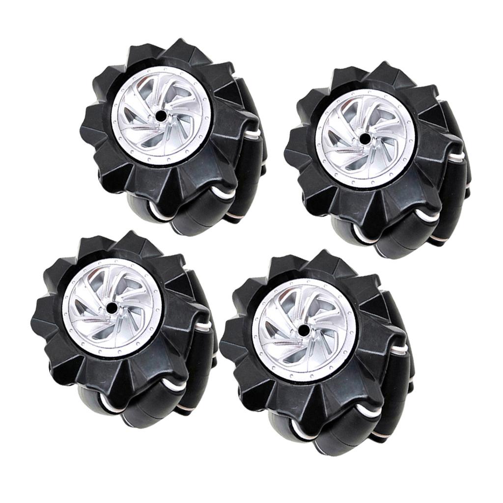 Đa Hướng Bánh 80 Mm Thông Minh Trên Xe Ô Tô Khung Xe Robot Phụ Kiện