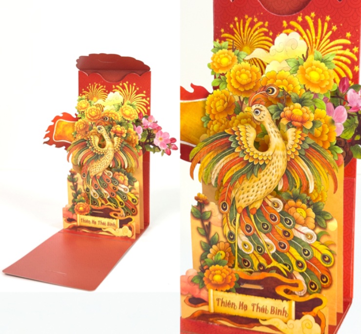 SET BAO LÌ XÌ 3D CAO CẤP 2026 – MS002