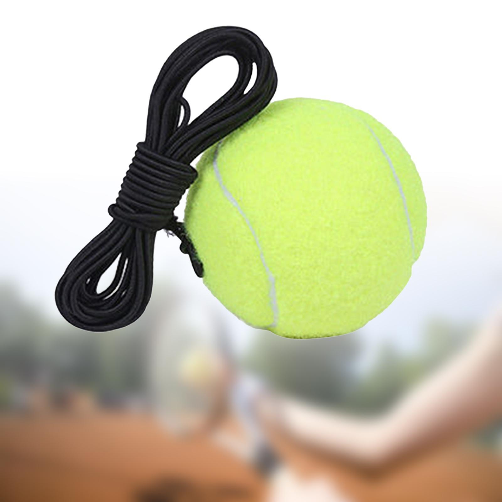 Tennis Training Tool Self Study Practice Portable Single Tennis Ball Trainer