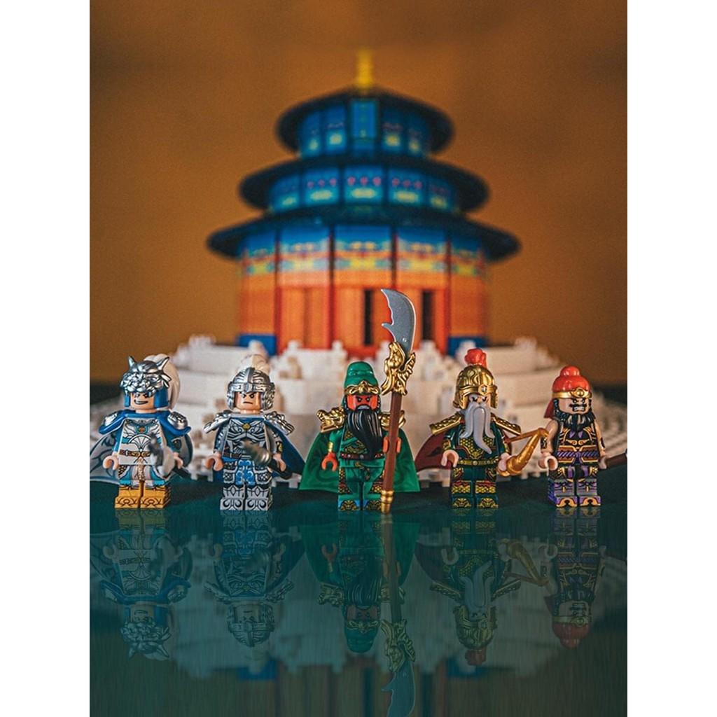 Mô hình Tam Quốc Ngũ Hổ Tướng mini figure