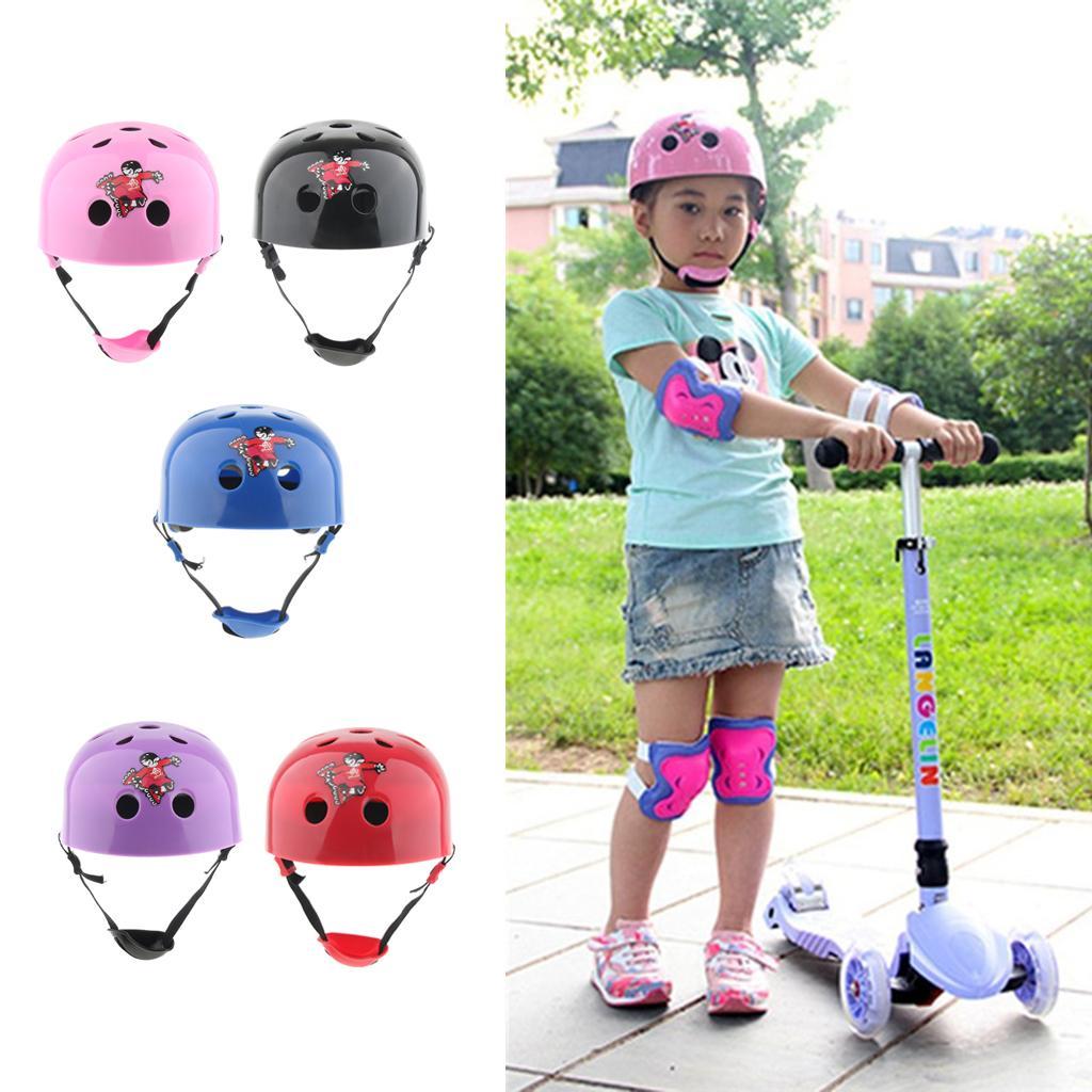 Kids Roller Skating Helmet Head Protective Gear for Outdoor Scooter Cycling