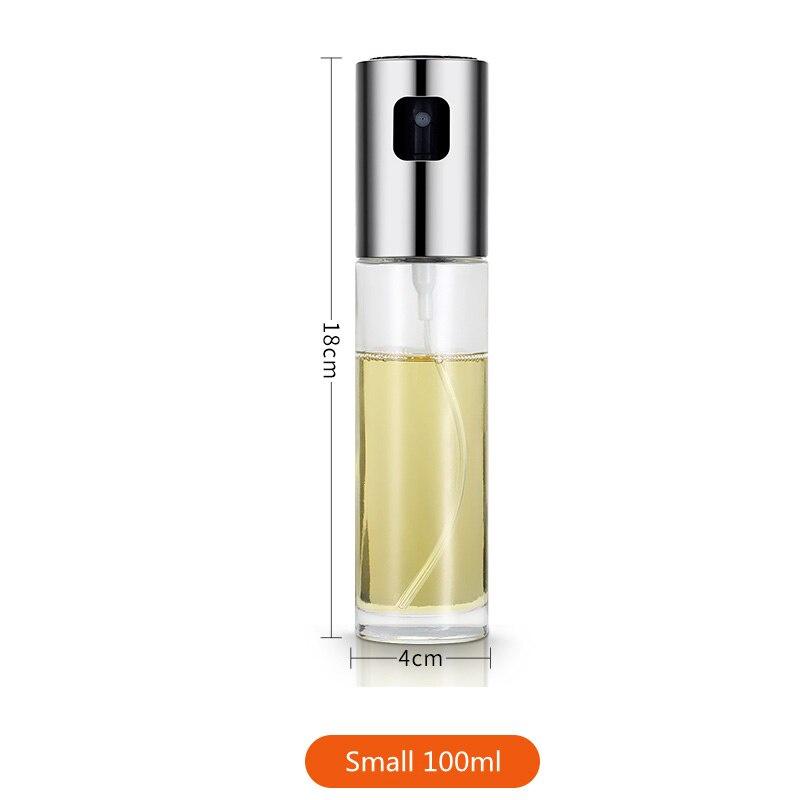 Kitchen Baking Oil Spray Empty Bottle Vinegar Bottle Oil Dispenser Salad BBQ Water Gravy Boats Grill Glass Sprayer Cooking Tool