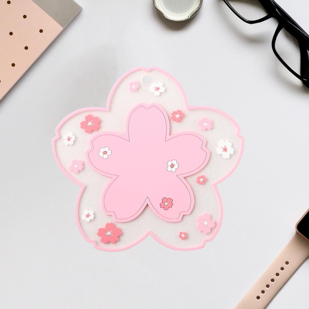 2Pcs Heat Resistant Cup Mats Placemats Trivet Mat Coasters for Home Mug