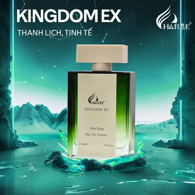 Nước Hoa Unisex CHARME KINGDOM EX 100ml Lưu Hương Lâu Phong Cách Cá Tính, Gợi Cảm, Nổi Bật Chính Hãng