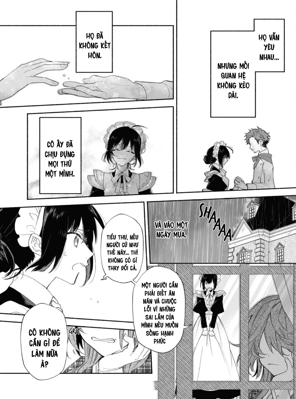 vì đã trở về thân phận ác nữ nên tôi nghĩ mình sẽ chạy trốn khỏi hoàng tử CHƯƠNG 3 7