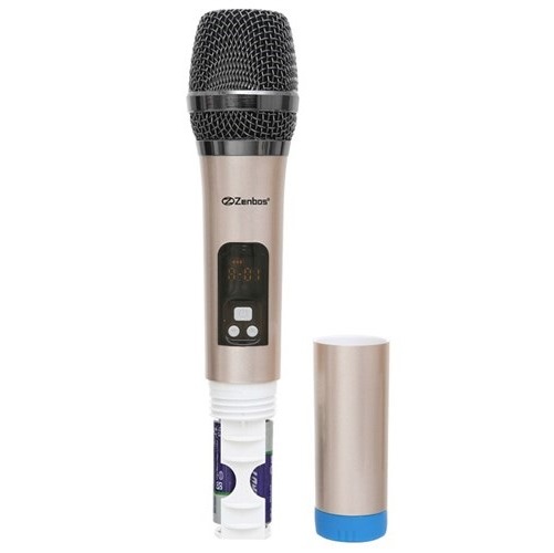 Micro không dây Zenbos MZ-201 kết nối 50m (Hàng Chính Hãng)