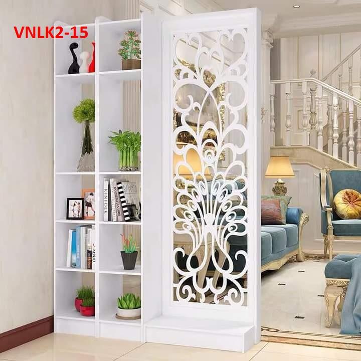 Vách Ngăn Bình Phong Họa Tiết Hiện Đại VNLK2-14 - Nội thất lắp ráp Viendong Adv