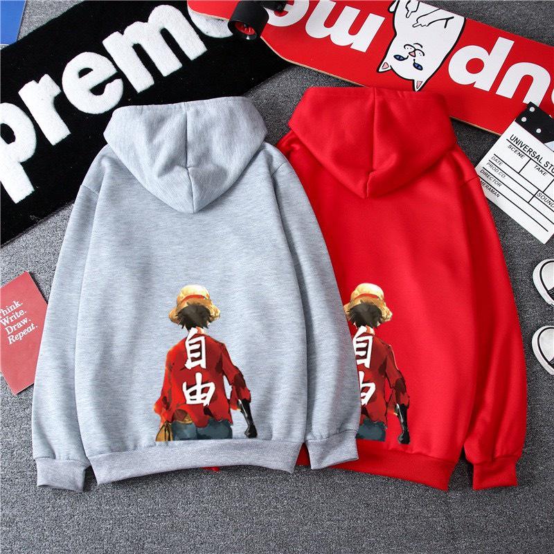 ÁO HOODIE UNISEX IN LUFFY