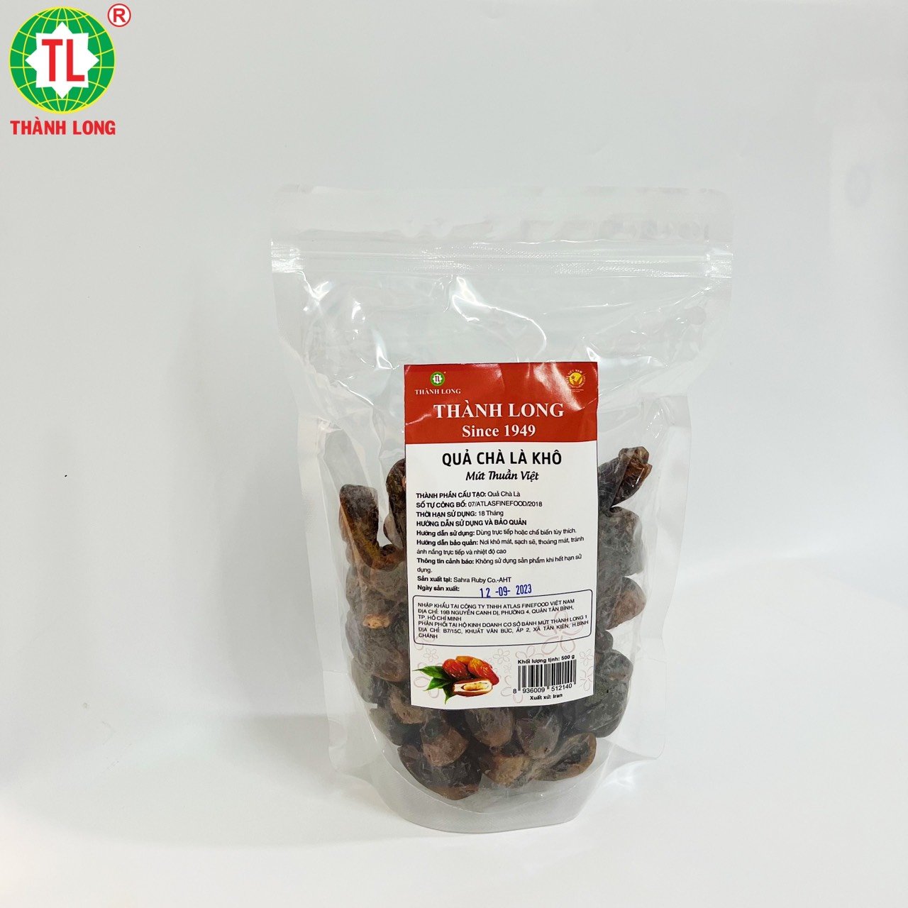TRÁI CHÀ LÀ SẤY NHẬP KHẨU NGUYÊN QUẢ - THÀNH LONG (500G)