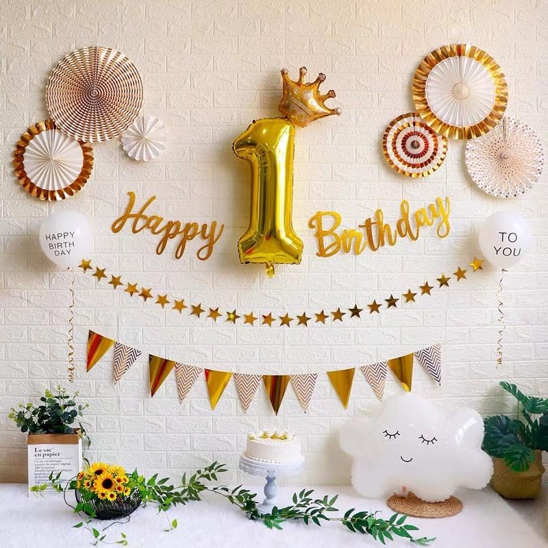 Set trang trí xinh yêu bé 1 tuổi