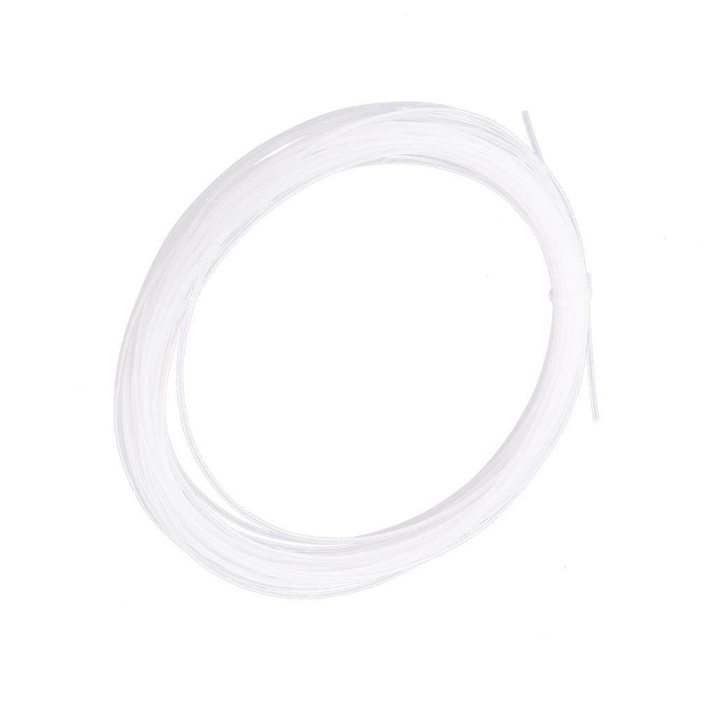 2-15pack 12m Tennis Racket Racquet String High Elastic Thread Line White