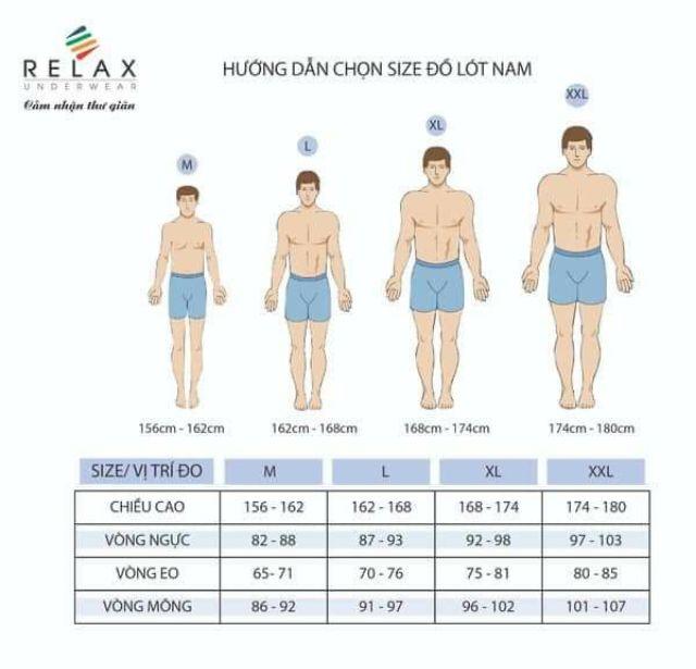 Quần Sịp nam _ Lót nam cao cấp RELAX Rltk06( chất thun lạnh, co dãn 4 chiều
