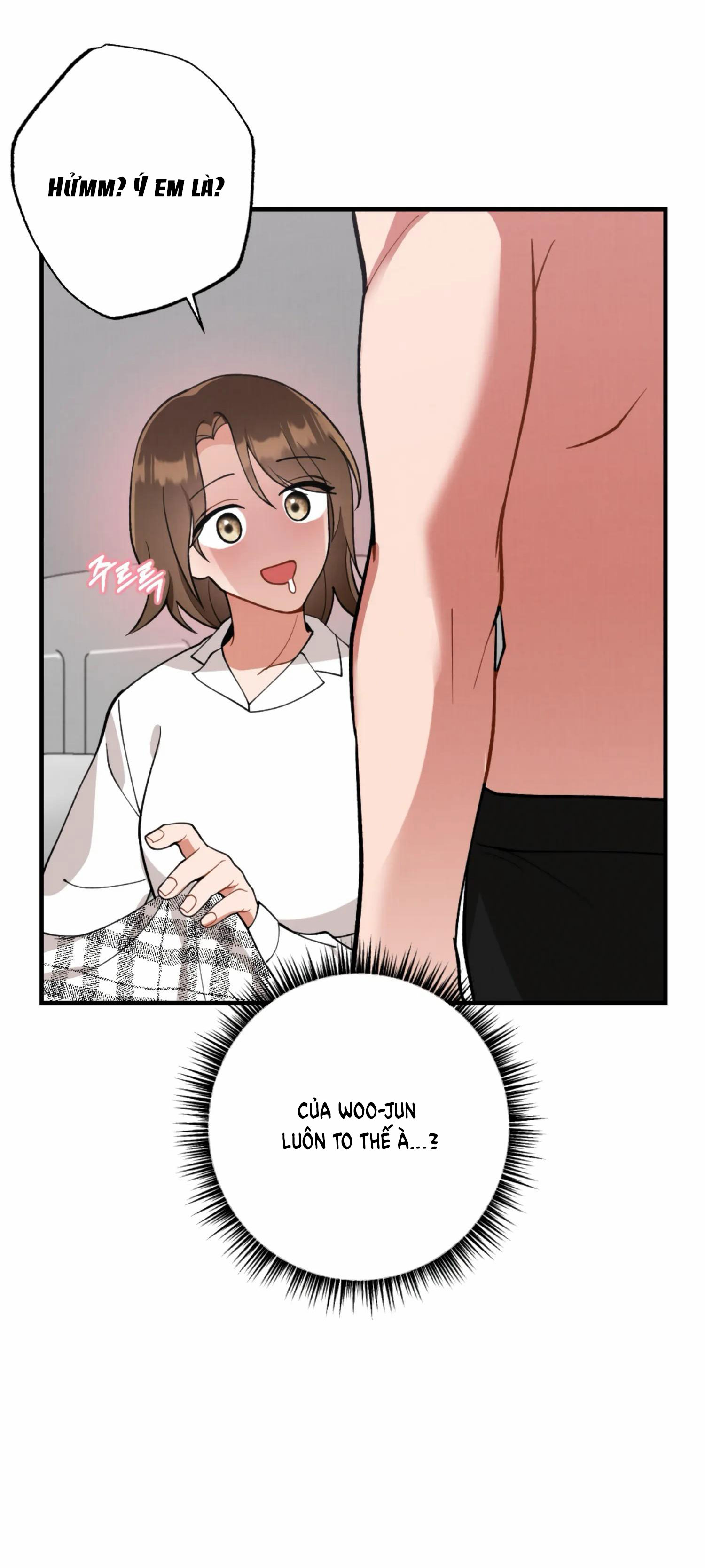 [18+] bạn của em trai không thể to như vậy! chapter 2.2 10