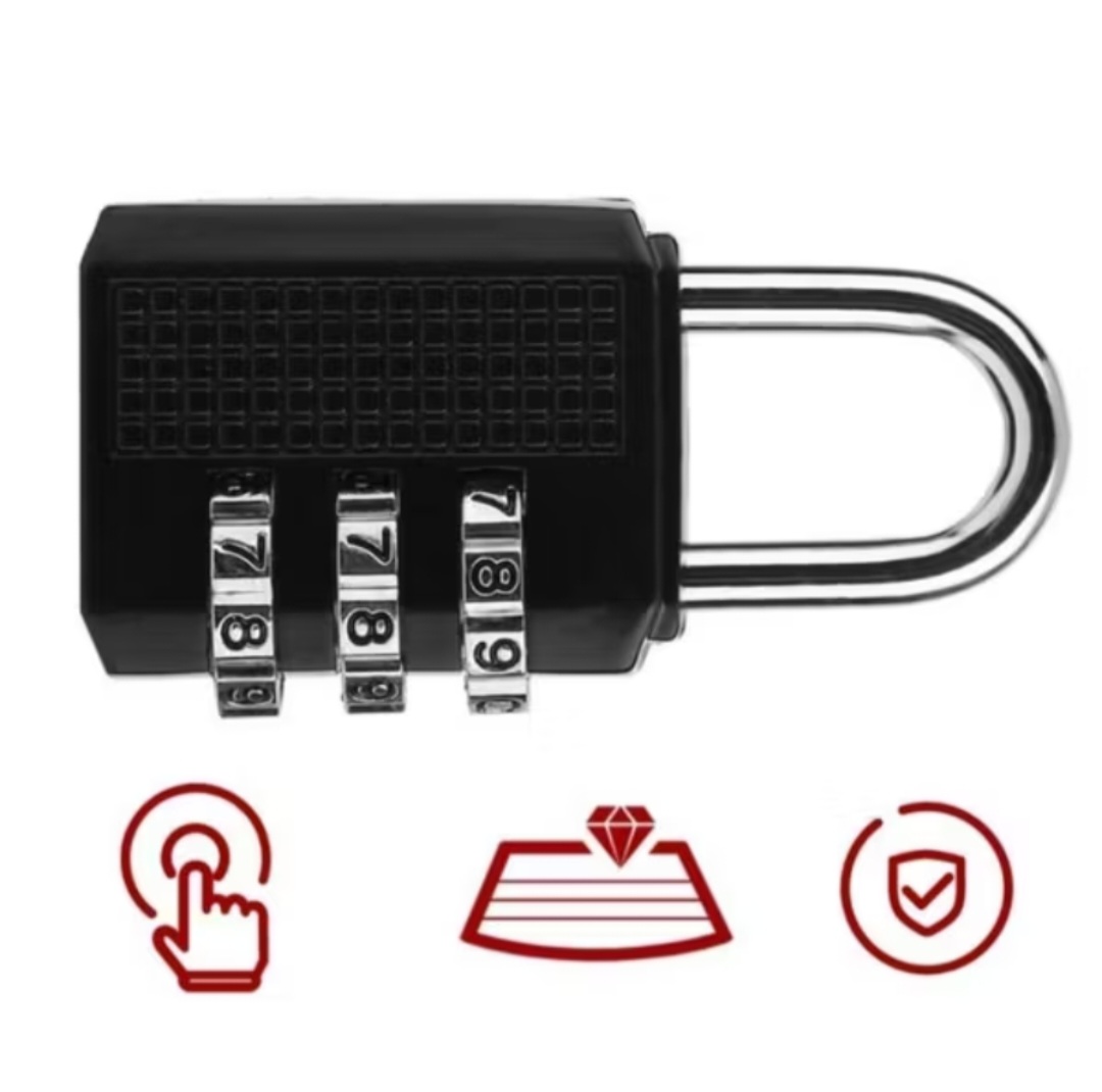 KHÓA CỬA KHÓA VALY TÚI SÁCH BẰNG MẬT KHẨU KHÓA SỐ AN TOÀN