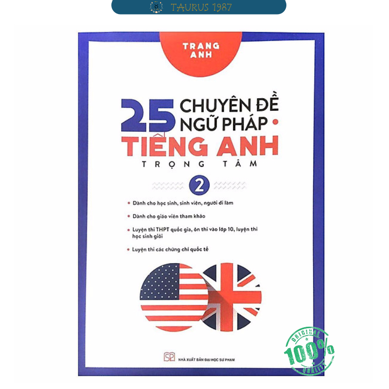 25 Chuyên Đề Ngữ Pháp Tiếng Anh Trọng Tâm (Tập 2)