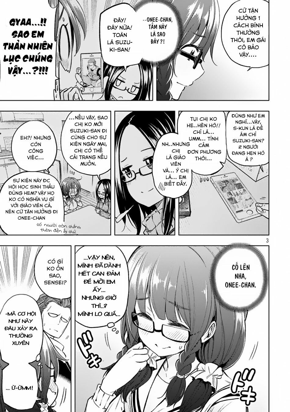 thế quái nào cô giáo lại ở đây!? chapter 28 3