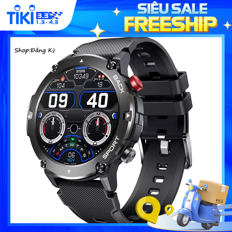 Đồng hồ thông minh.SmartWatch Tagobee IP67 Không thấm nước.Quay số nghe gọi/Thể thao/Calo/Oxy.Theo dõi nhịp Tim/Huyết Áp/ pin lớn 300 mah/Hàng Chính Hãng