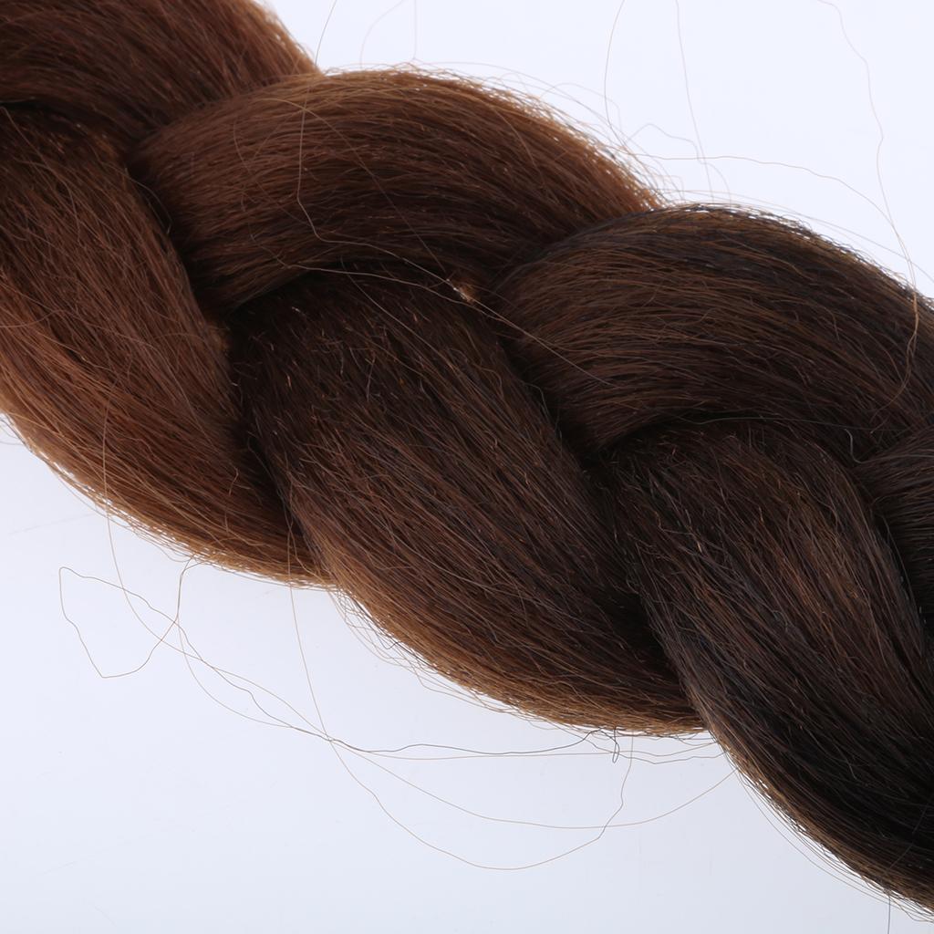 Braids Gradient Ramp Ponytail Motorcycle    Hair 24" #1