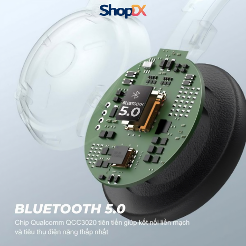 Tai Nghe Chụp Tai Bluetooth Có Mic Soundpeats A7 - Hàng Chính Hãng