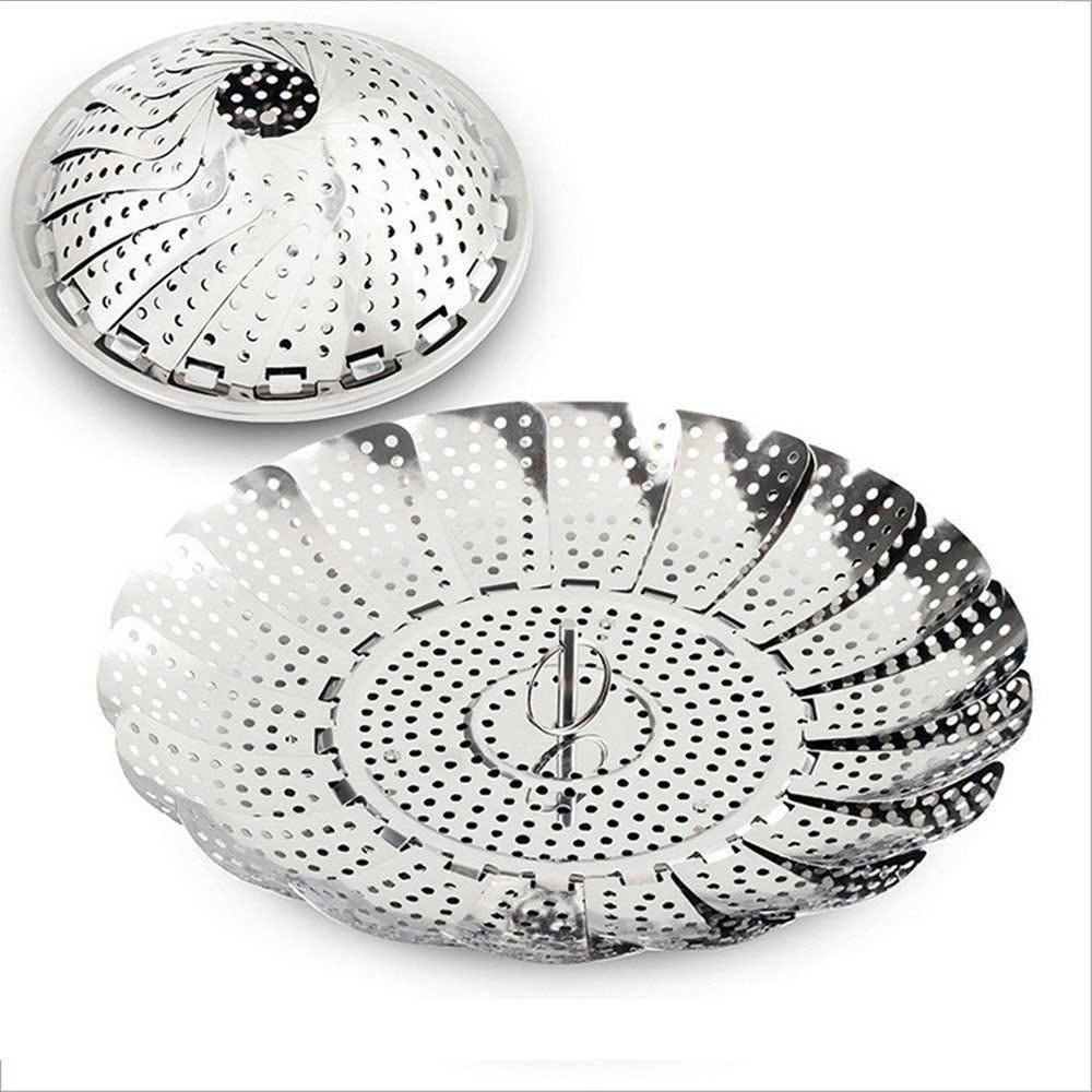 Rổ Hấp - Xửng Hấp Inox Không Gỉ, Kích Thước 24cm