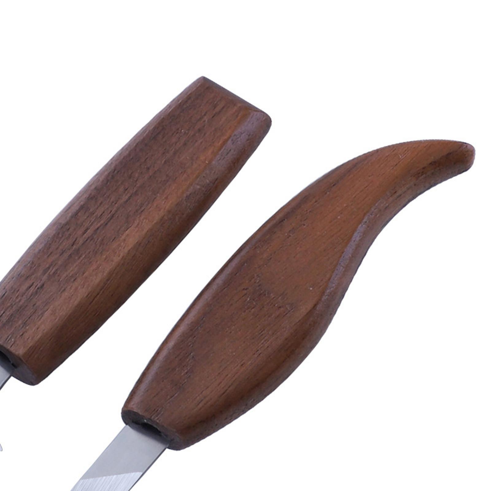 8 Pieces Beginners Whittling Kits Wood Carving Tools Detailed Caving Woodworking DIY Carving Tool for Plaster Carving Handmade Wood Carving