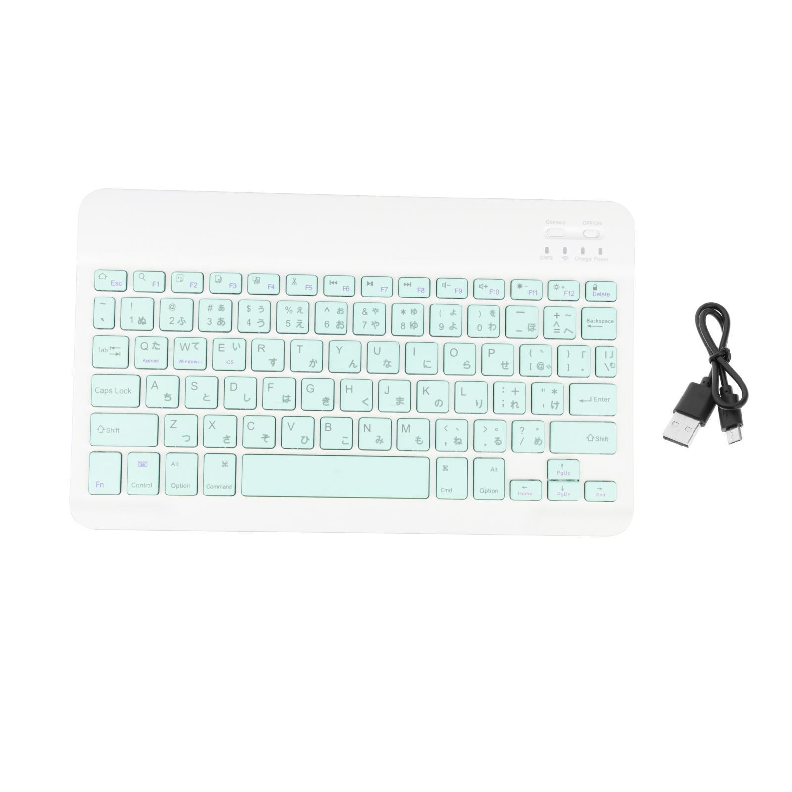 2x Slim Wireless Japanese Gaming Keyboard Keycaps for Windows iOS Desktop PC