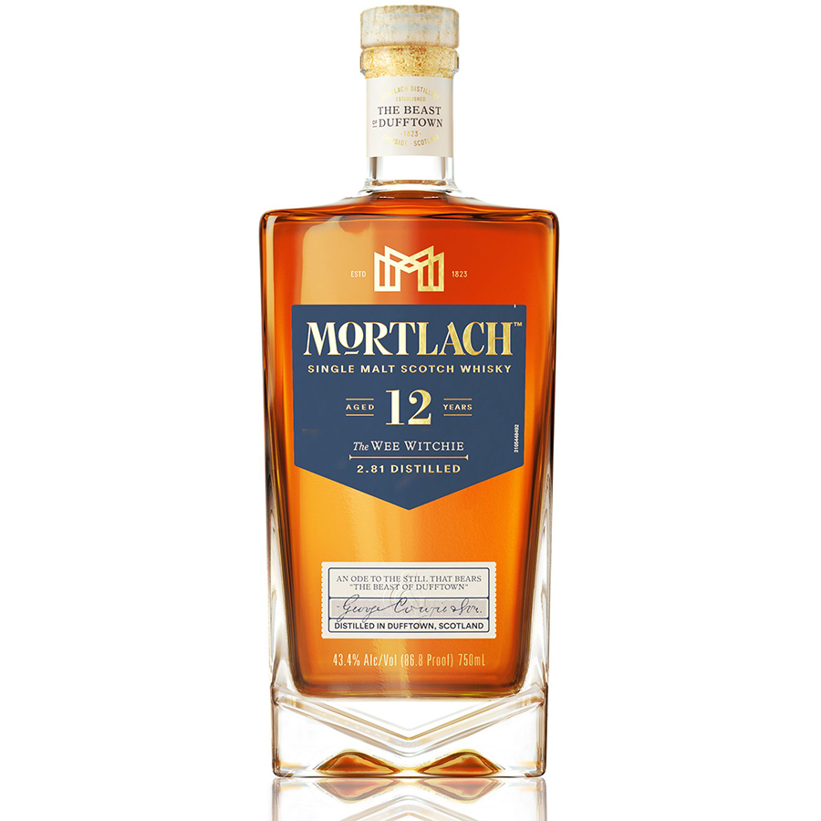 Rượu Mortlach Aged 12 Years Single Malt Scotch Whisky 43.4% 700ml [Kèm Hộp]