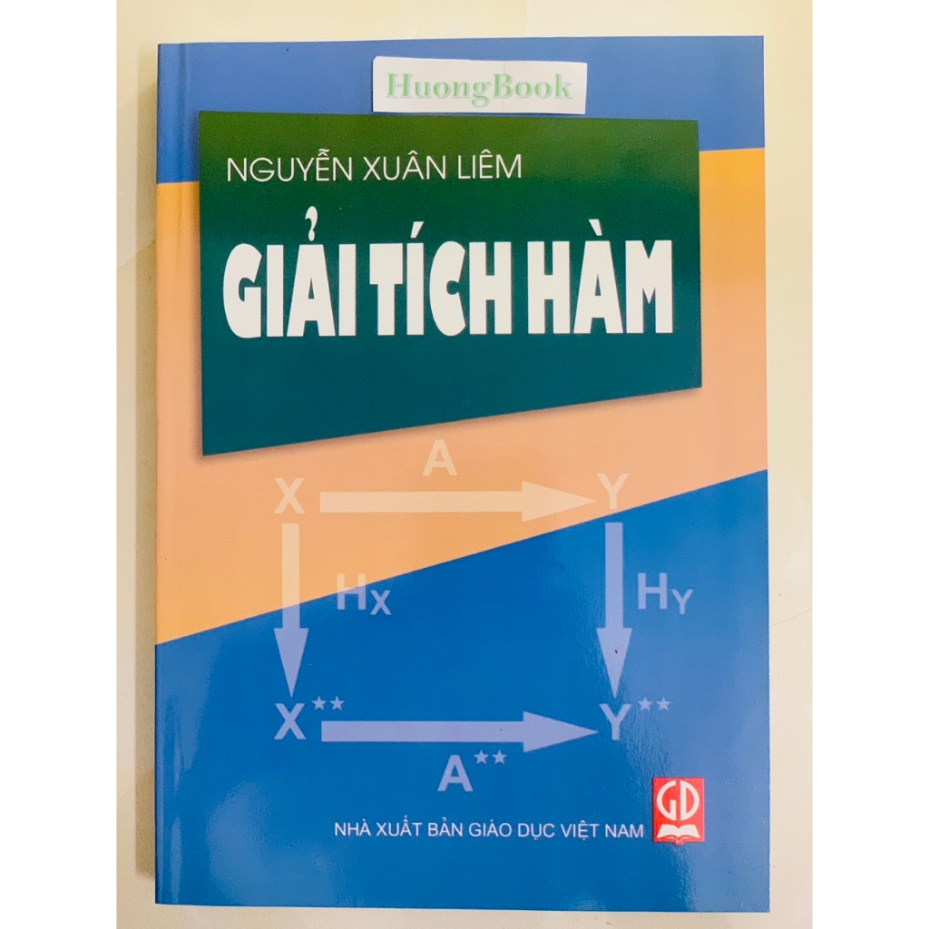 Sách - Combo giải tích hàm + bài tập giải tích hàm