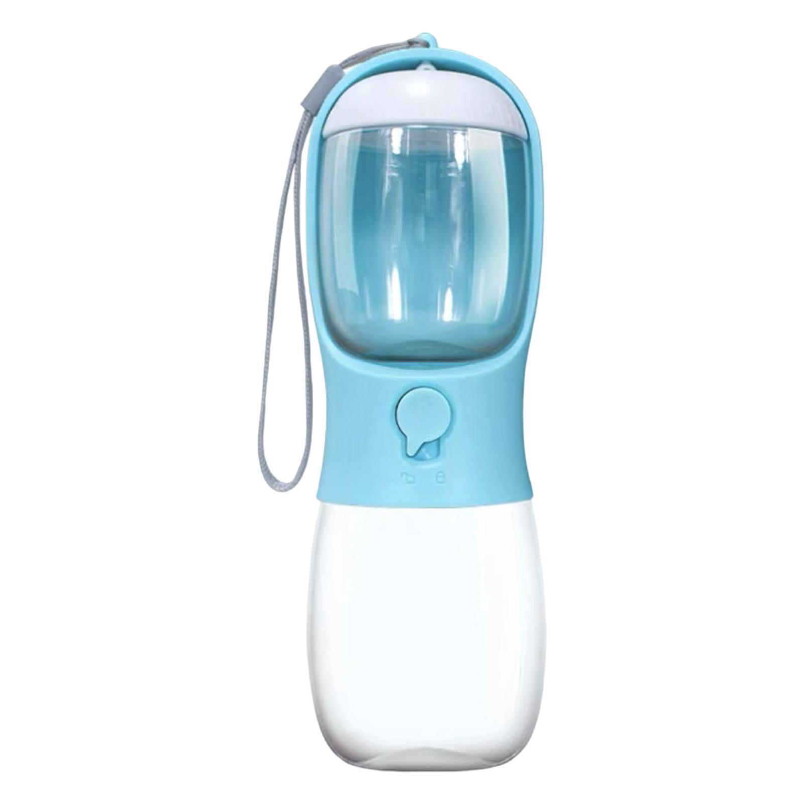 2 in 1 Food Bowl Feeding Supplies Portable Dog Water Bottle for Travel Cats Walking