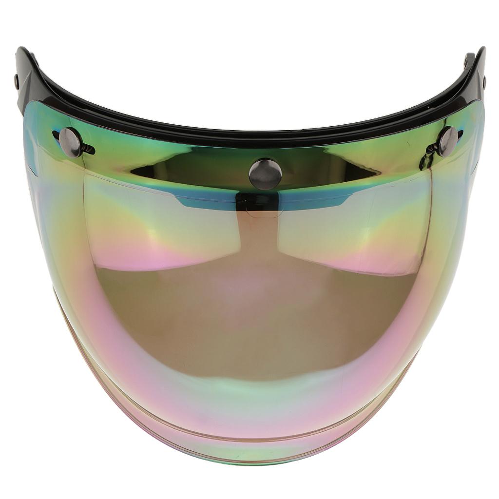 Motorbike Motorcycle Helmet Visor Full Face Shield Wind Protector