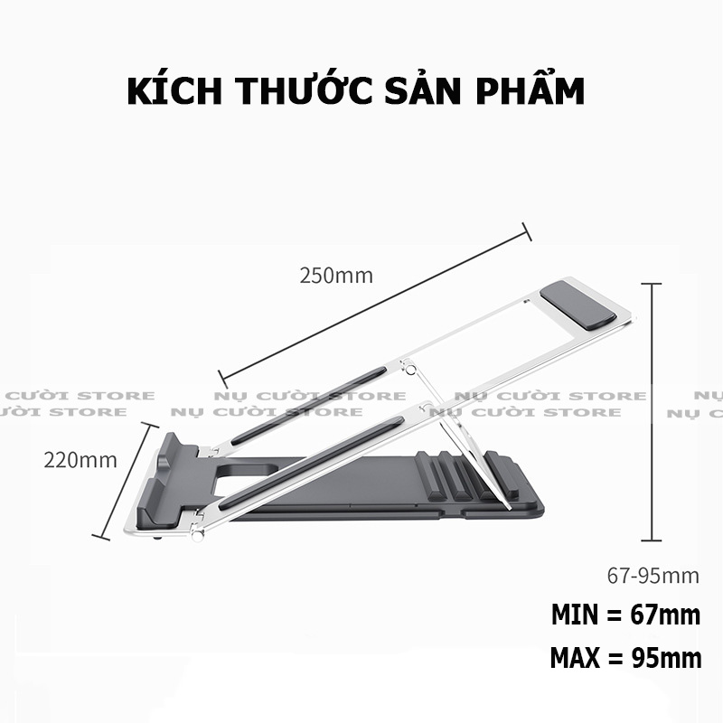 Giá Đỡ Laptop; Đế Tản Nhiệt Máy Tính; Giá Kê Laptop; Kệ Bàn Máy Tính - Hàng Nhập Khẩu