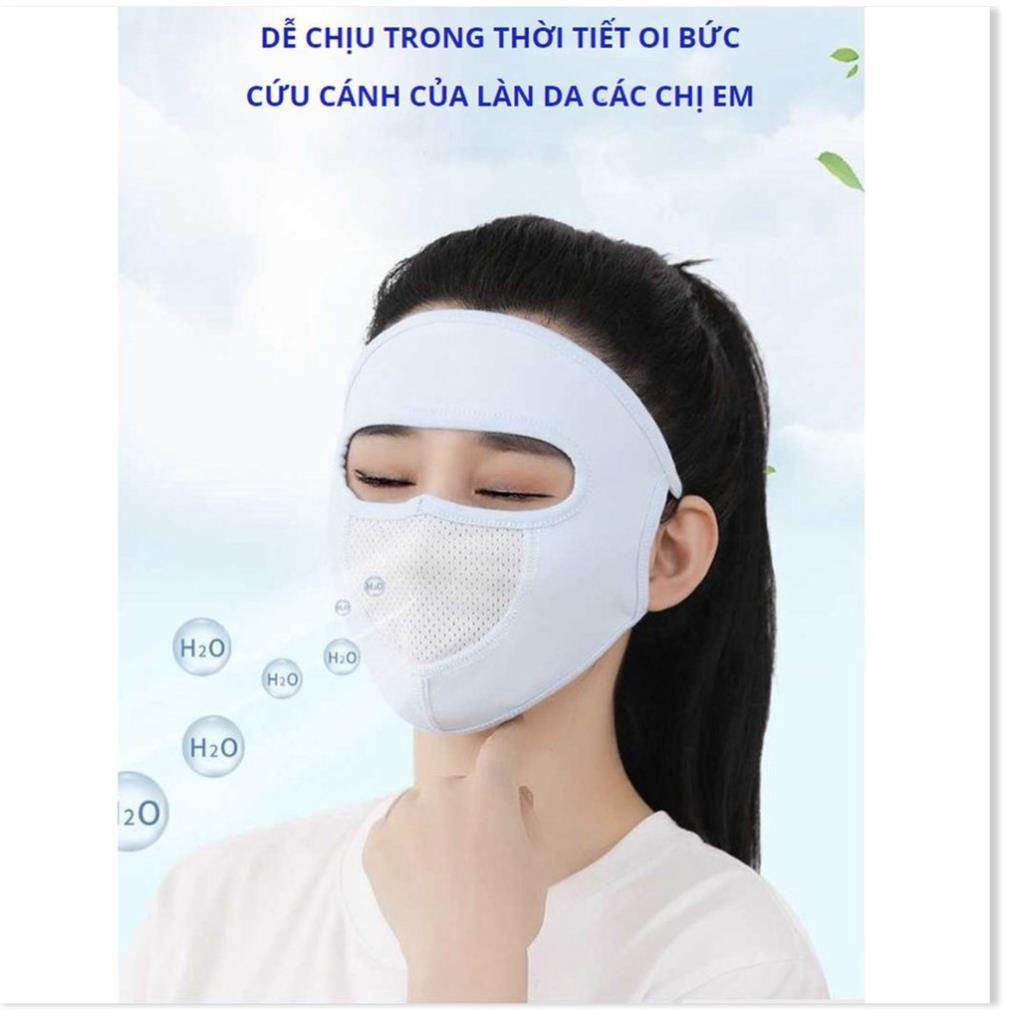 BỘ 2 MẶT NẠ CHỐNG NẮNG, CHỐNG TIA CỰC TÍM cao cấp