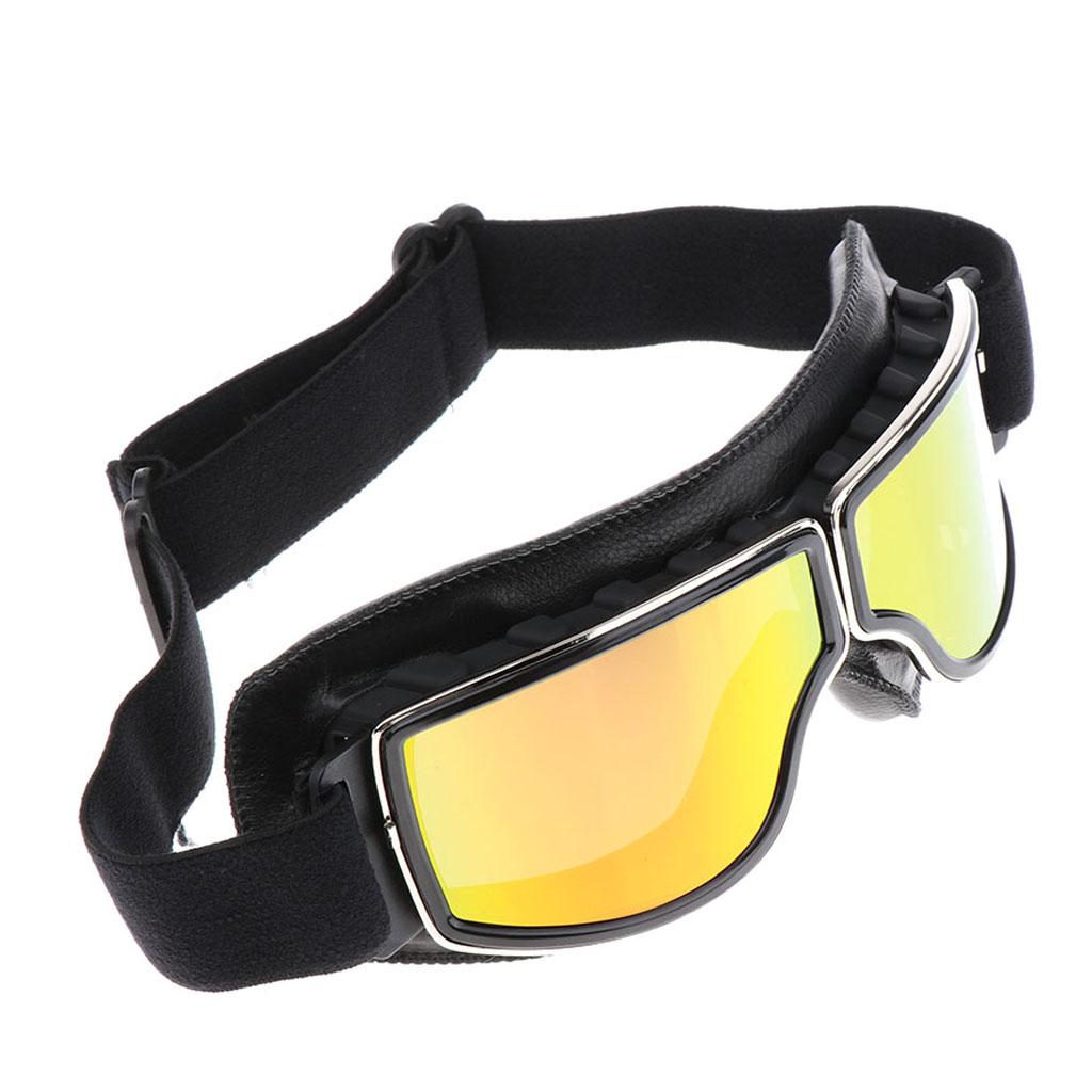 Vintage Leather Goggles  Glasses  Driving Motorcycle Cruiser #1
