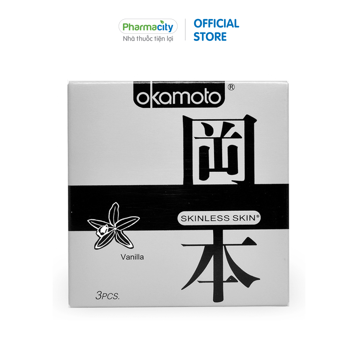 Bao cao su Okamoto Skinless Skin Vanilla