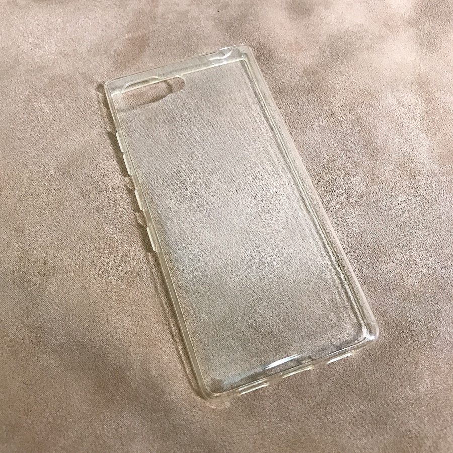 Ốp lưng silicon dẻo trong suốt dành cho BlackBerry KEY2