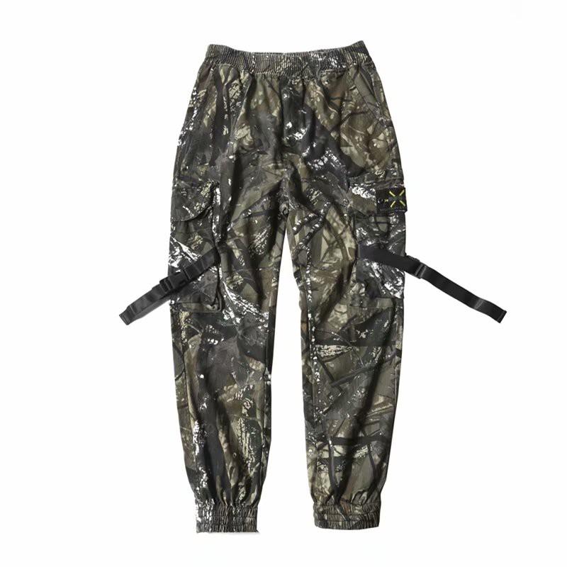 Quần Dài Lưng Thun Ống Rộng Họa Tiết Rằn Ri Thời Trang Dành Cho Nam