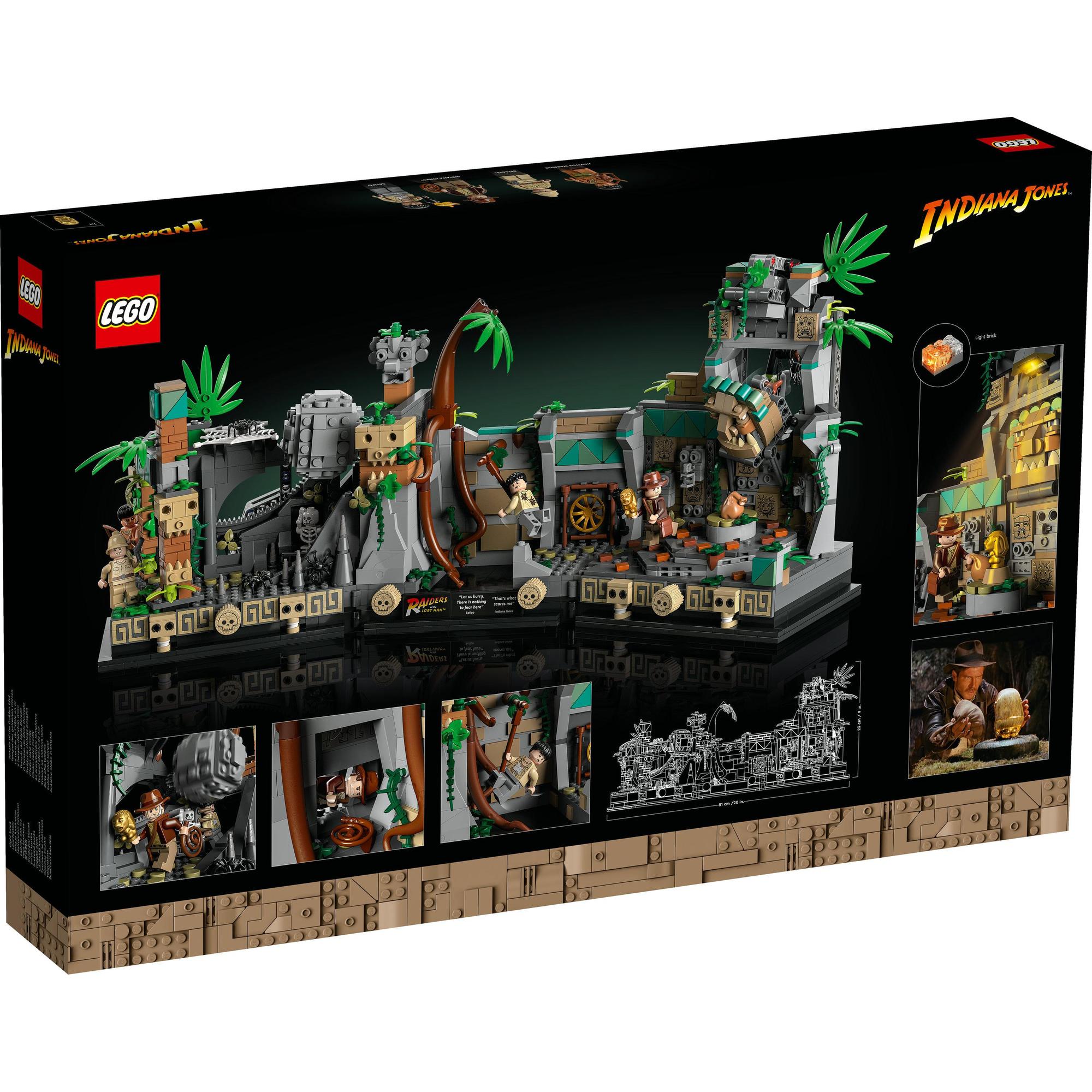 LEGO Indiana Jones 77015 Thám Hiểm Khu Đền Của Người Hovitos