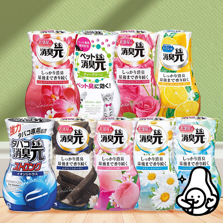 Nước thơm phòng khử mùi Shoshu Gen Kobayashi Nhật Bản 400ml